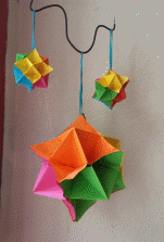 Tuto : boules en origami